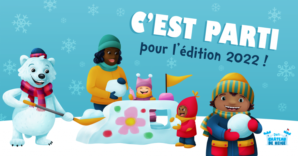Défi chateau de neige